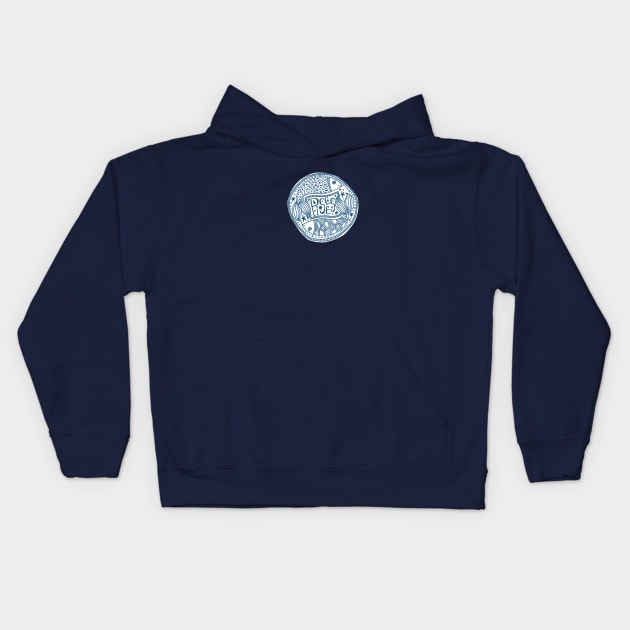 PISCES ZODIAC SIGN WATER ELEMENT Kids Hoodie by EKA-dg